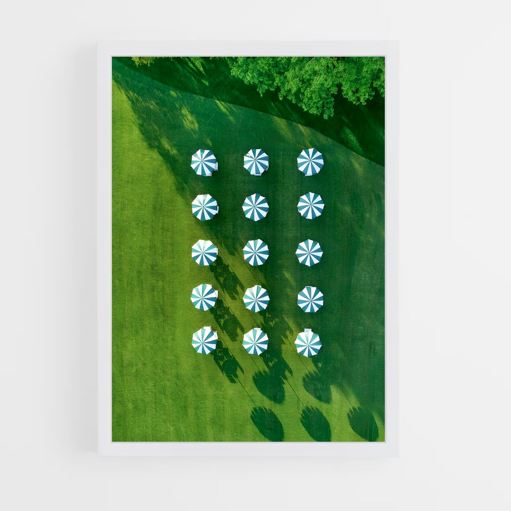 Poster Le Ciel de Augusta – affiche Golf (vue 3)